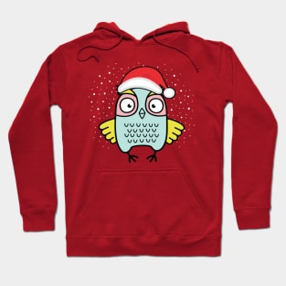 Christmas Winter Cute Owl Gift Hoodie